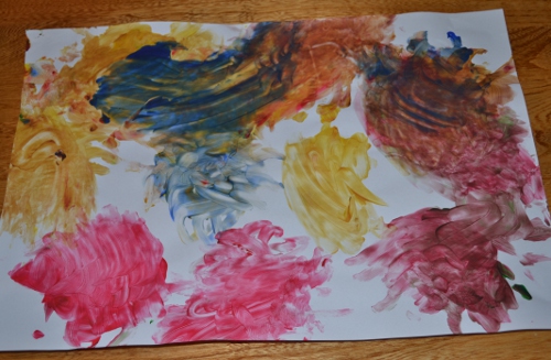 finger painting, painting with kids, crafty kids