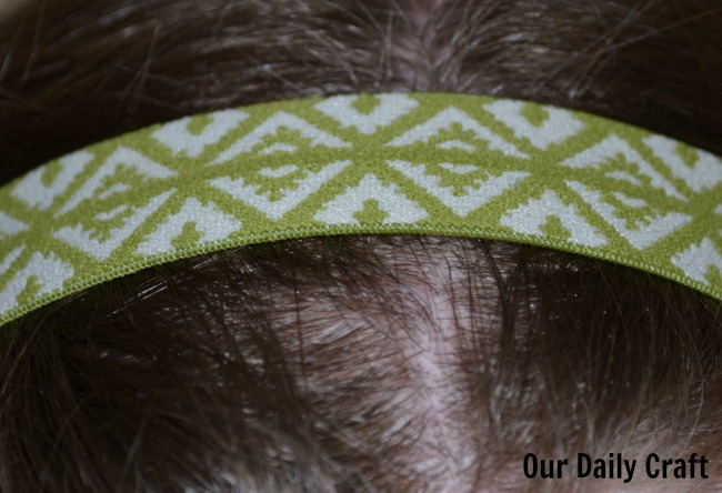 Make Your Own Hair Elastics and Headbands