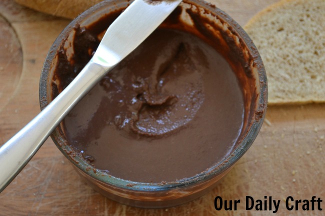 chocolate nutella dip