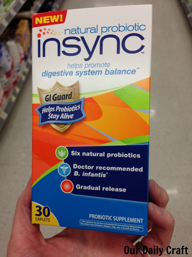 insync natural probiotics