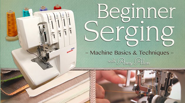 Learn Serging with a Free Class from Craftsy