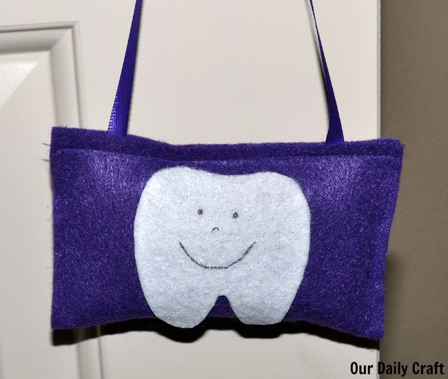 Make a Quick Tooth Fairy Pillow to Hang on a Door