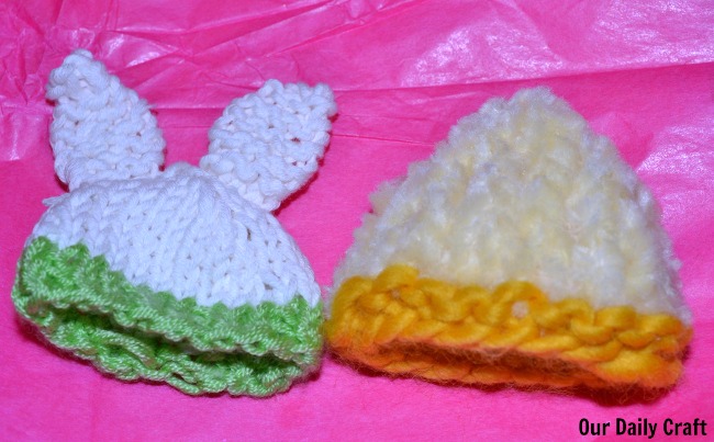 knit easter egg cozies