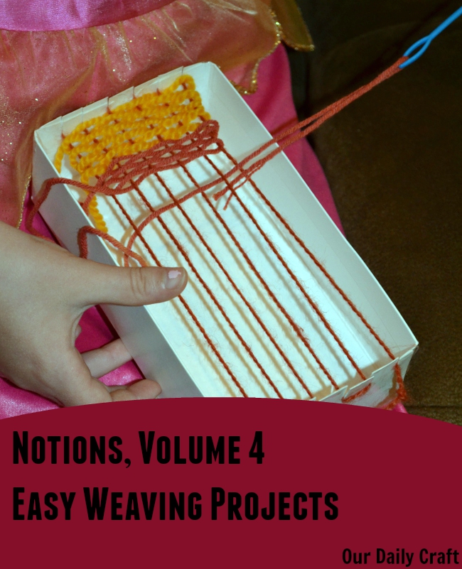 weaving with kids