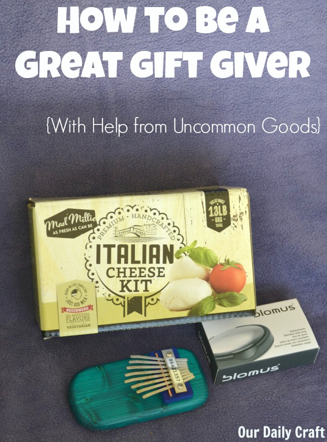 how to be a great gift giver