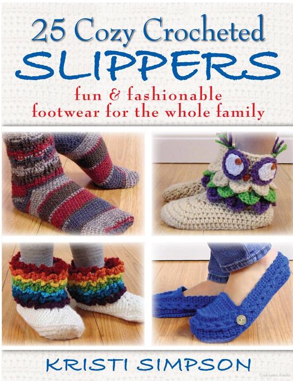 25 cozy crocheted slippers