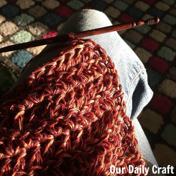 crochet in the sun
