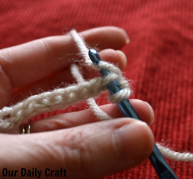 yarn over for single crochet