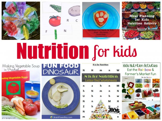 nutrition for kids unit study