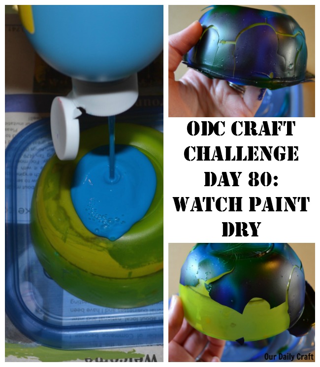 Watch Paint Dry {Craft Challenge, Day 80}