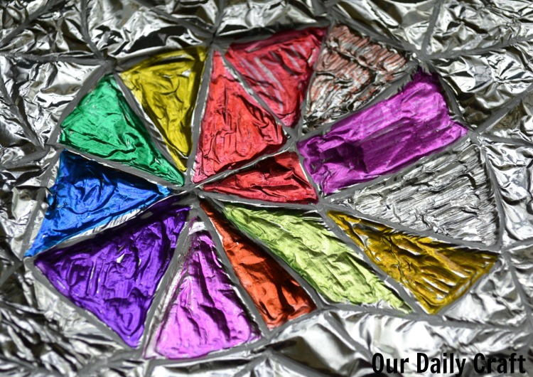 colored aluminum foil