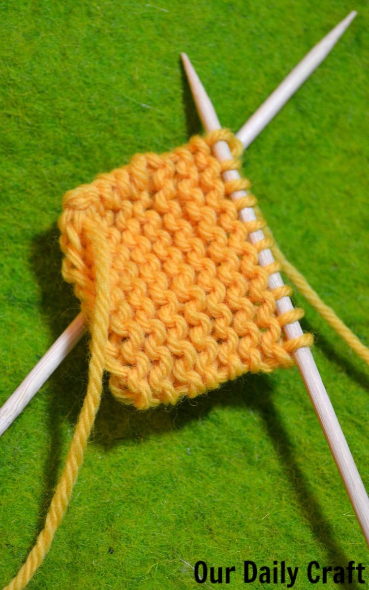 Make easy, DIY knitting needles out of bamboo skewers.