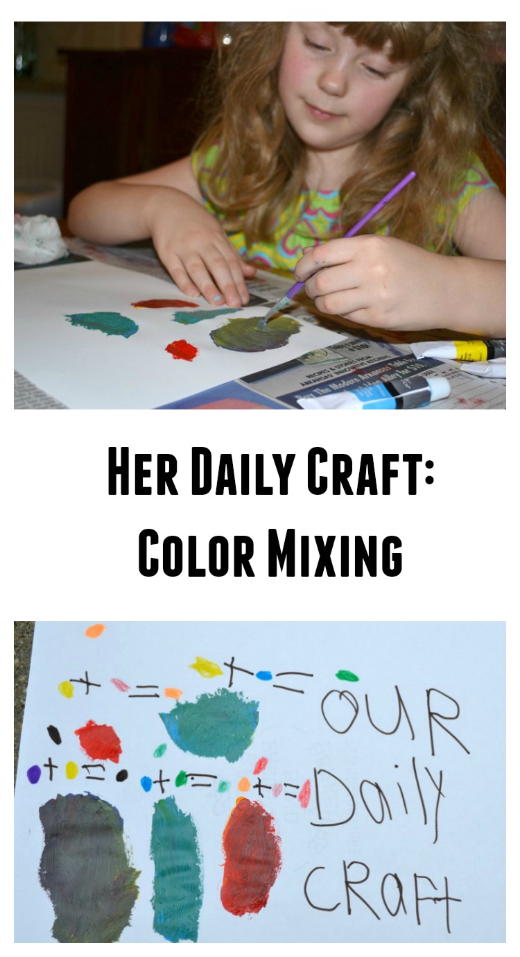Her Daily Craft: Color Mixing