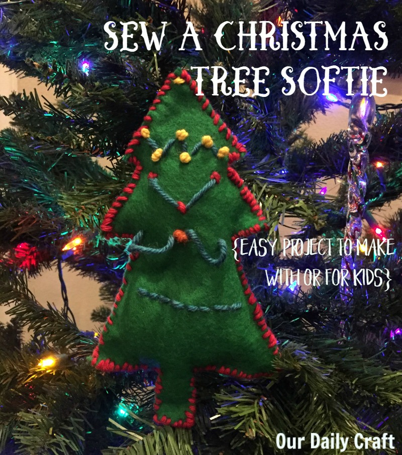 Sew a Christmas Tree Softie