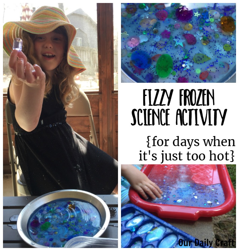 Your Kids are Sure to Love this Cool Frozen Science Activity