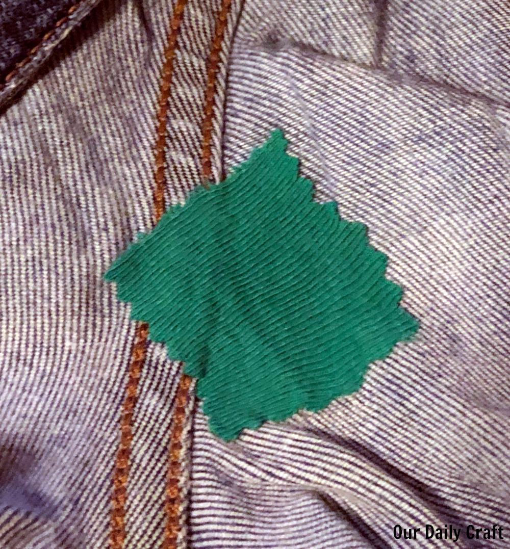 An Easy Way to Mend a Small Hole in Clothing
