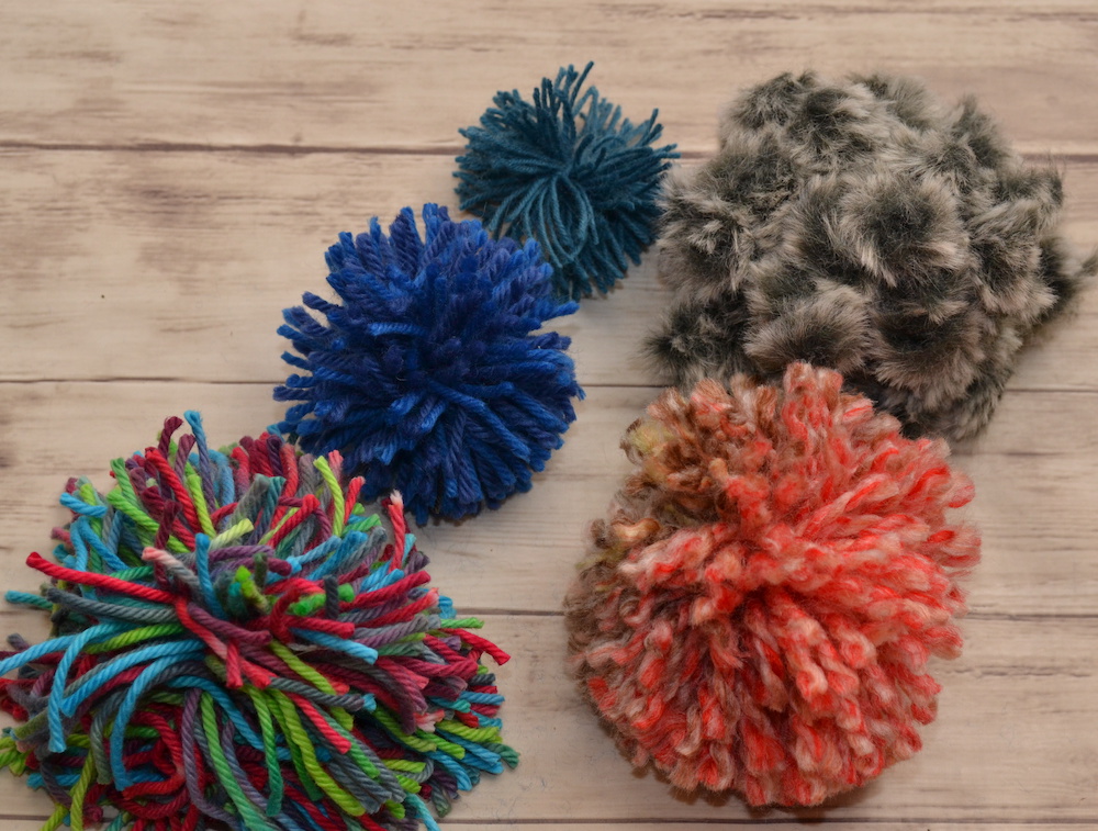 How to Make Pom Poms 5 Ways and How to Use Them