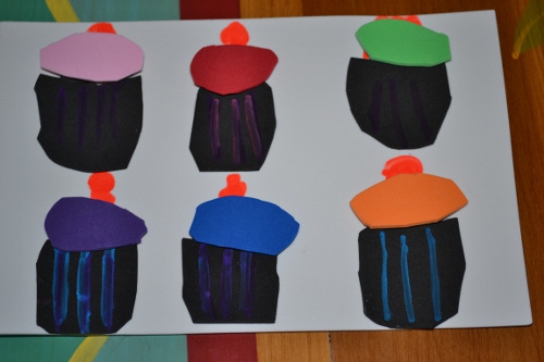 cupcake toddler busy bag