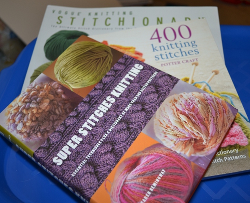 Take ’em Off My Hands: Three Stitch Pattern Books to Give Away!