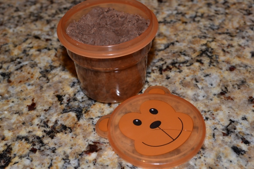 chocolate playdough