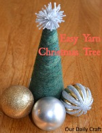 make a yarn tree