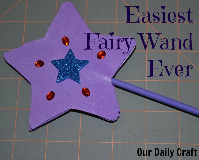 make an easy fairy wand