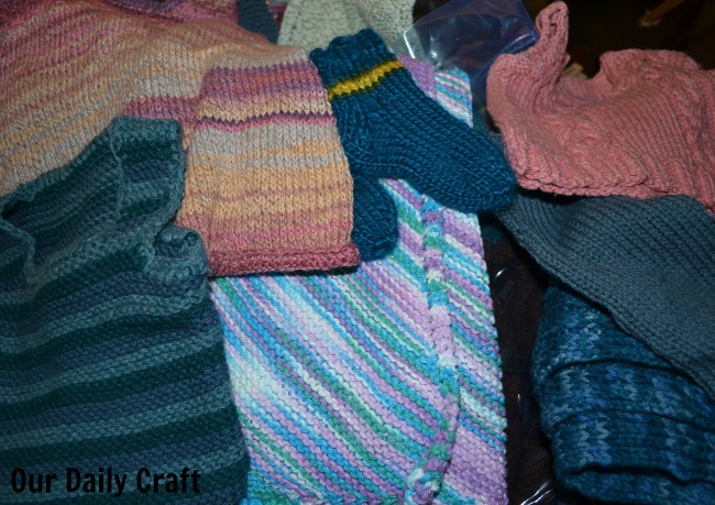 knitting book samples