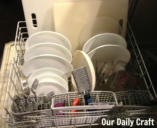 clean dishes