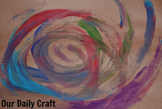 swirl painting