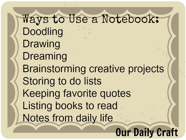ways to use a notebook
