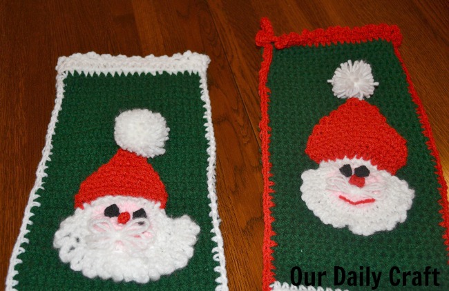 crocheted christmas stockings
