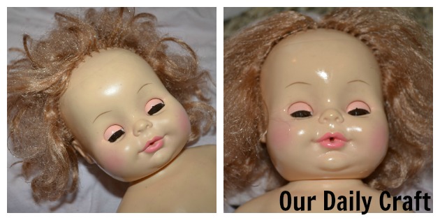 doll hair baby oil