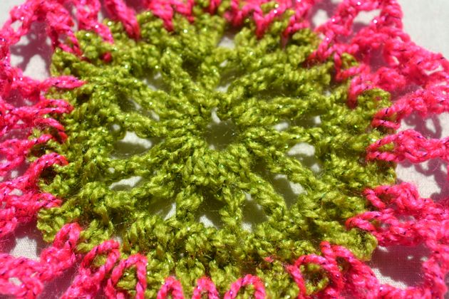 crochet a flower