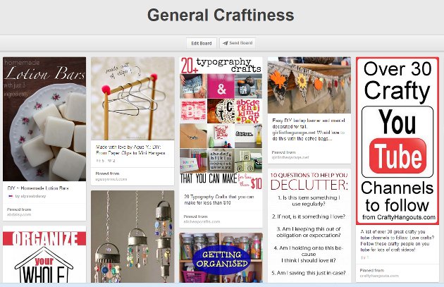 Spring Clean Your Pinterest Page: Break Up Boards