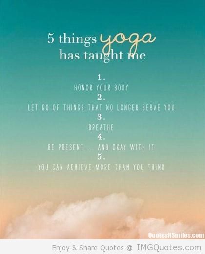 yoga lessons