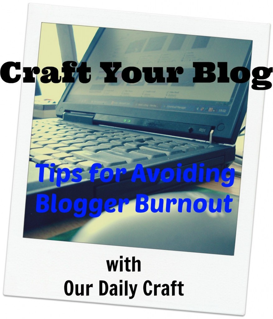 A radical solution for avoiding blogger burnout.