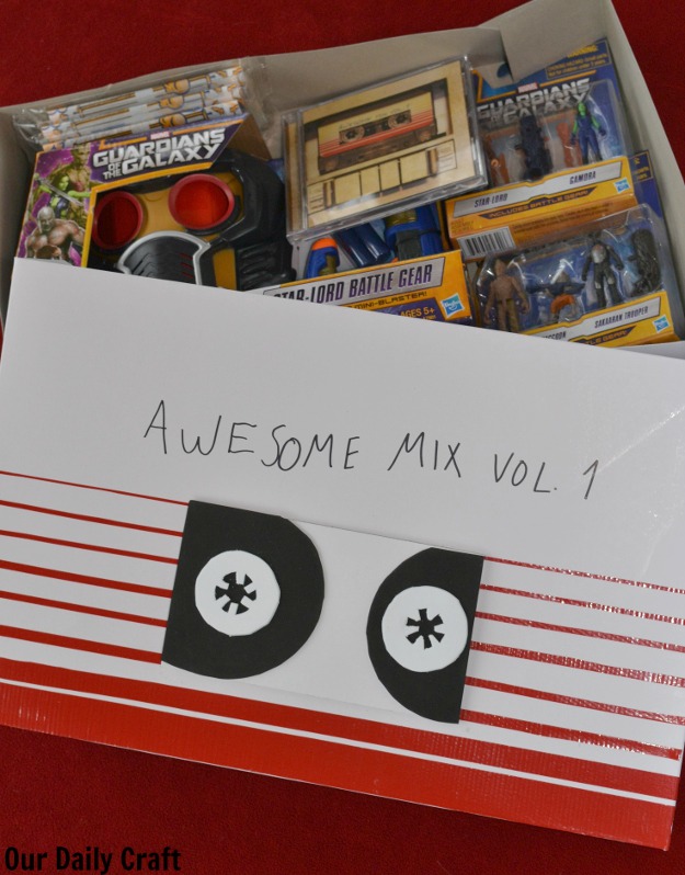 awesome mix tape gift box diy