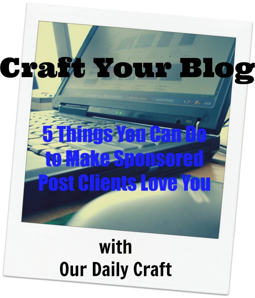 tips for writing sponsored posts your clients will love