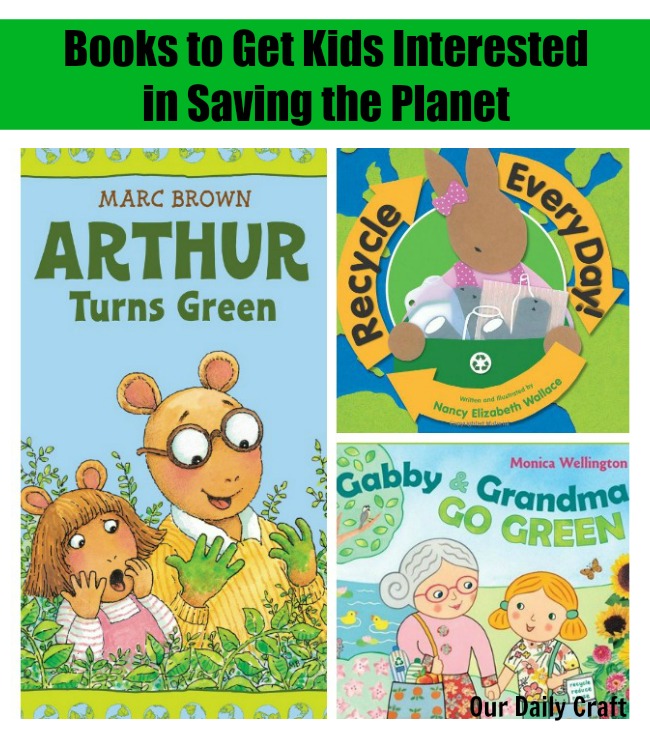 books to get kids interested in saving the planet