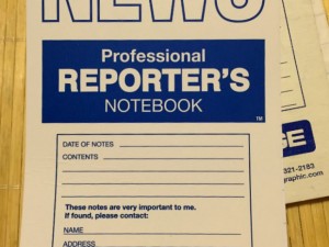reporters notebook