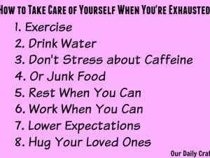 exhaustion tips