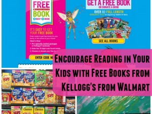 Get free Scholastic books when you buy select Kellogg's products from Walmart!