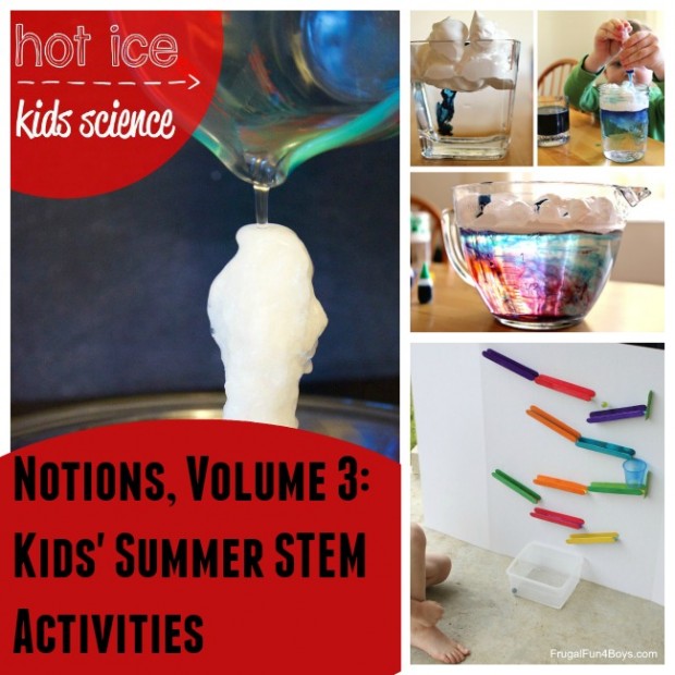 Check out this great roundup of STEM activities for kids, for summer and beyond.