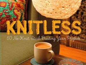 Use you yarn stash without knitting or crocheting with this fun book