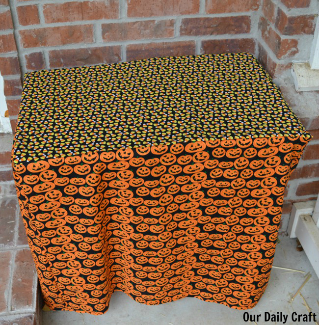 custom halloween tablecloth