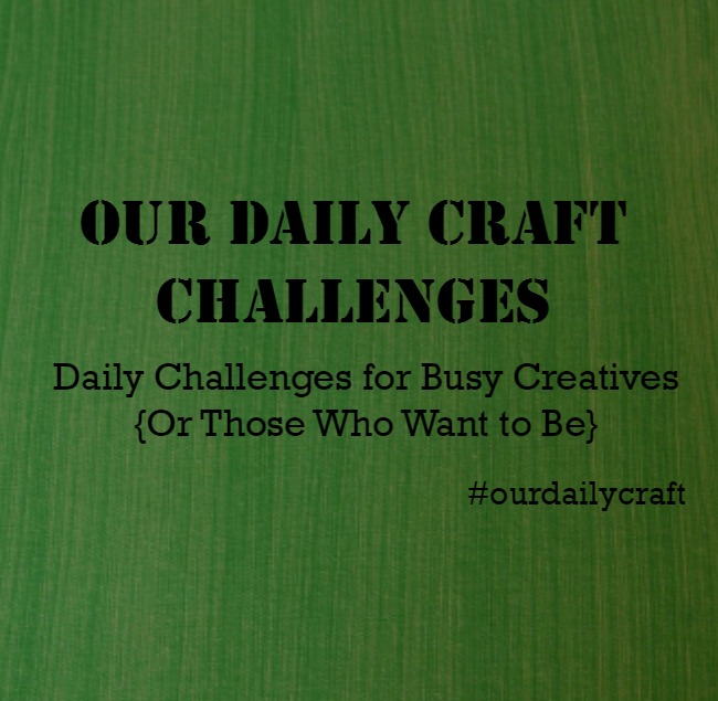 A Craft Challenge for the New Year