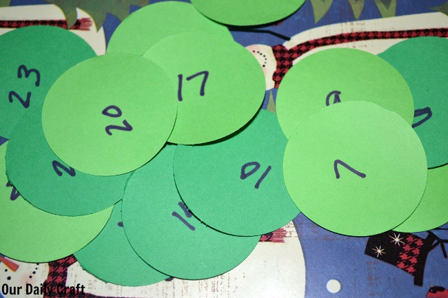 circle punch numbers