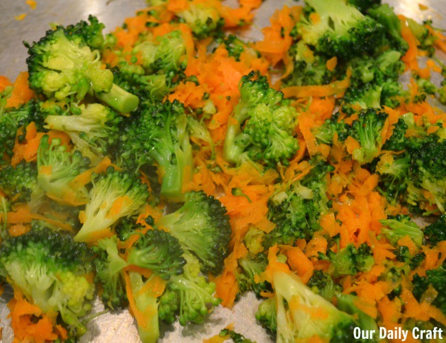 broccoli and carrot stir fry