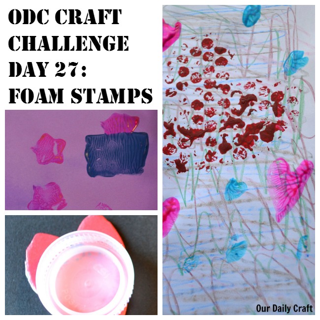Make Stamps with Foam Sheets