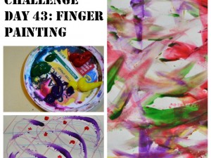 Break out the finger paints (or any paints!) and have fun painting with your fingers.